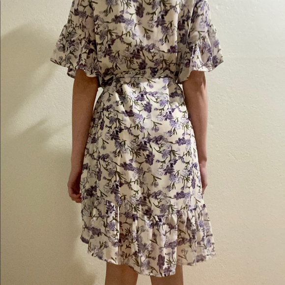 Floral Purple Dress - Picture 2 of 2